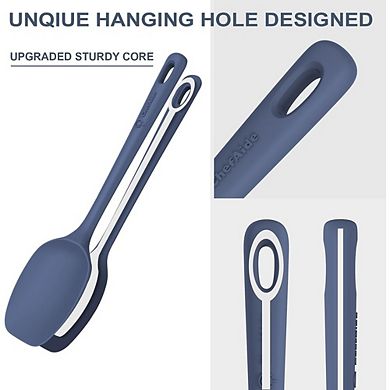 5-Piece Silicone Spatula Set Heat-Resistant, Ergonomic, Nonstick Cooking Utensils