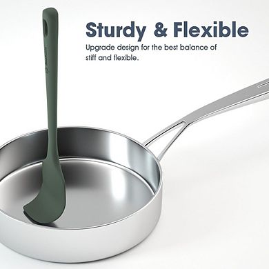 5-Piece Silicone Spatula Set Heat-Resistant, Ergonomic, Nonstick Cooking Utensils
