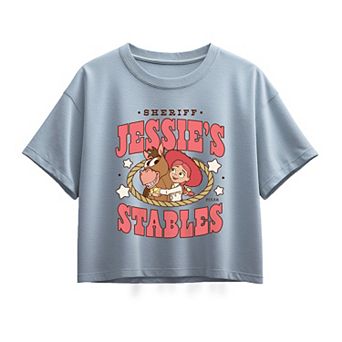 Girls 7-16 Disney / Pixar's Toy Story 5 Sheriff Jessie's Stables Boxy Tee