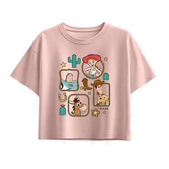 Girls 7-16 Disney / Pixar's Toy Story 5 Western Frames Boxy Tee