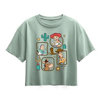 Girls 7-16 Disney / Pixar's Toy Story 5 Western Frames Boxy Tee