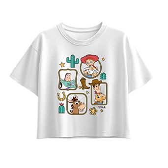 Girls 7-16 Disney / Pixar's Toy Story 5 Western Frames Boxy Tee