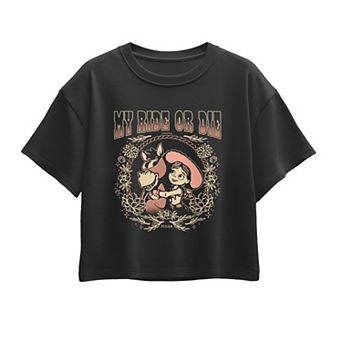 Girls 7-16 Disney / Pixar's Toy Story 5 Jessie & Bullseye Boxy Tee