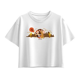 Girls 7-16 Disney / Pixar's Toy Story 5 Jessie & Bullseye Boxy Tee