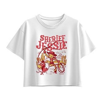 Girls 7-16 Disney / Pixar's Toy Story 5 Sheriff Jessie Boxy Tee