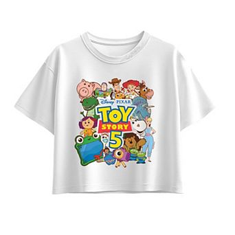 Girls 7-16 Disney / Pixar's Toy Story 5 Characters Collage Boxy Tee