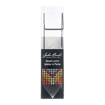 John Bead Bead Loom Kit, Seed Bead Loom Kit for DIY Necklace Bracelet Weaving Jewelry Making