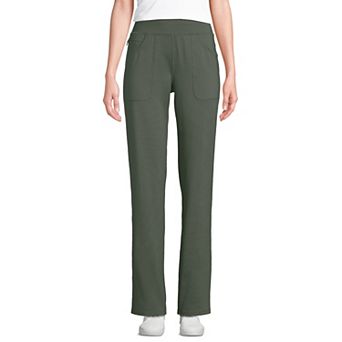 Petite Lands' End High Rise Straight Leg 5 Pocket Pants