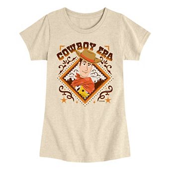 Girls 7-16 Disney / Pixar's Toy Story 5 Woody Cowboy Era Graphic Tee