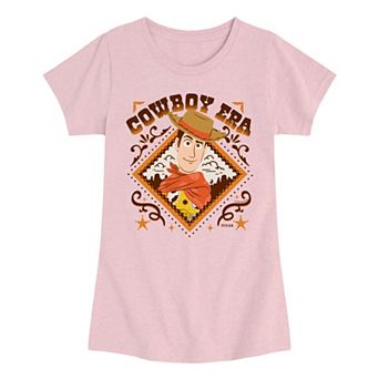 Girls 7-16 Disney / Pixar's Toy Story 5 Woody Cowboy Era Graphic Tee