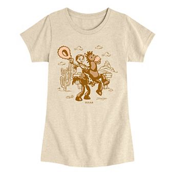 Girls 7-16 Disney / Pixar's Toy Story 5 Jessie & Bullseye Graphic Tee