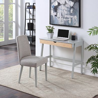 GOODSILO Modern Home Office Desk with Spacious Drawer