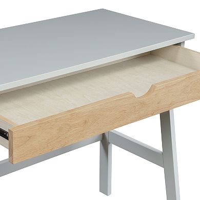 GOODSILO Modern Home Office Desk with Spacious Drawer