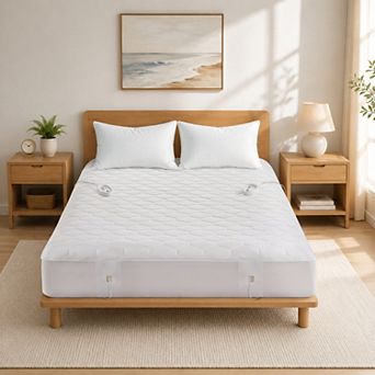 Cuddl Duds® Cotton Rich Heated Mattress Pad
