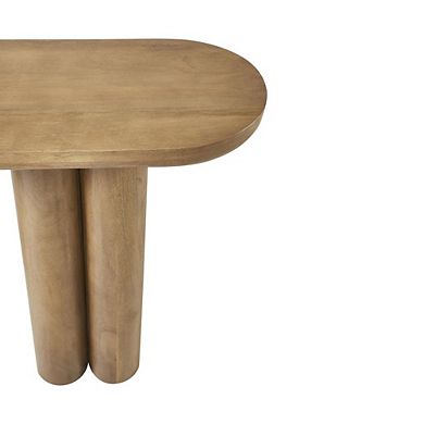 Renwil Ramona Console Table In Beige Color