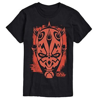 Men's Star Wars Maul Shadow Lord Portrait Graphic Tee