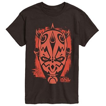 Men's Star Wars Maul Shadow Lord Portrait Graphic Tee
