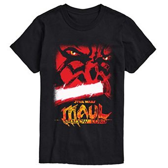 Men's Star Wars: Maul – Shadow Lord Distressed Graphic Tee