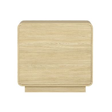 MANHATTAN COMFORT Chrystie 2-Drawer Nightstand Set of 2