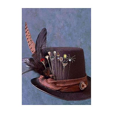 10Pcs Vintage Hat Pin Classic Long Needle Lapel Pins Brooches Suit Tie Hat Scarf Set