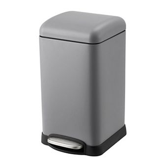 Trash Can, 12L Trash Bin M7 Stainless Steel, Trash Can with Lid