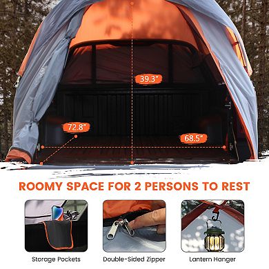 2 Person Portable Pickup Tent with Carry Bag