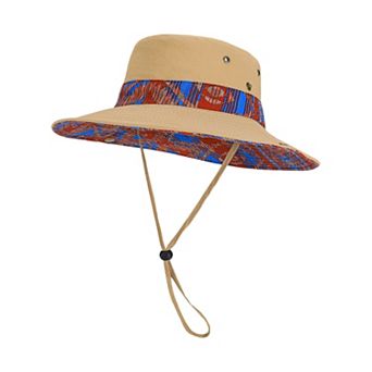 Women's Wide Brim Outdoor Sun Hat Adjustable Chin Strap Breathable Lightweight Hiking Fishing Hat