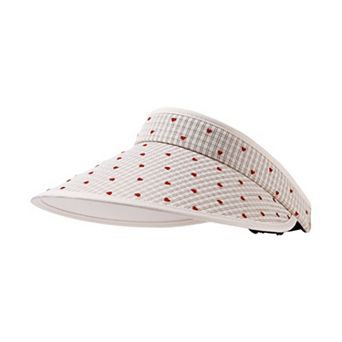 Womens Sun Visor Hat Lightweight Breathable Wide Brim Open Top Summer Travel Beach Hat