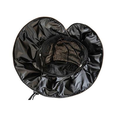 Womens Wide Brim Sun Hat with Bow Lightweight Breathable UV Protection Foldable Travel Beach Hat