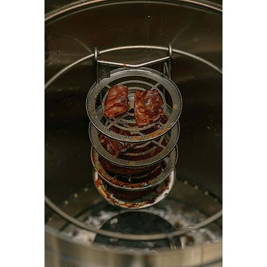 INGRILL 4-Tier BBQ Rack for Barrel & Vertical Smokers 304 Stainless Steel Grill Rack