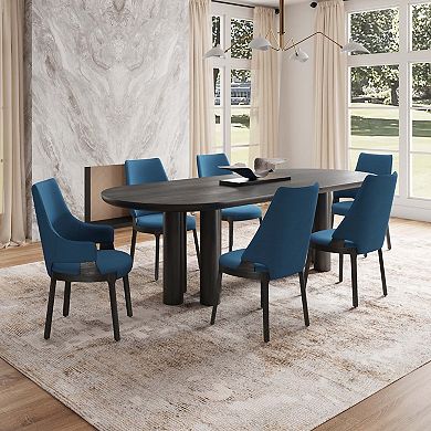 MANHATTAN COMFORT Kara Modern Upholstered Dining Chair Set of 6