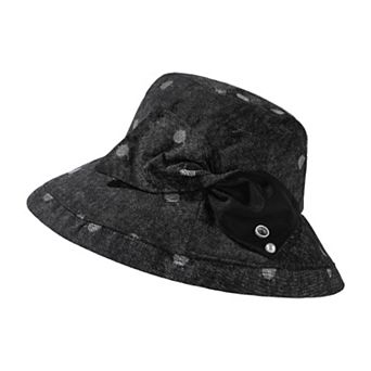 Womens Printed Bucket Hat Breathable Sun Hat with Foldable Brim Casual Outdoor Travel Beach Hat