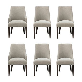 MANHATTAN COMFORT Beever Modern Chenille Upholstered Dining Chair Set of 6