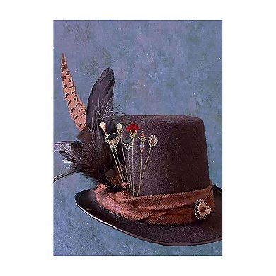 7Pcs Hat Pin Classic Vintage Long Needle Safety Pins Brooches Suit Tie Hat Scarf Set