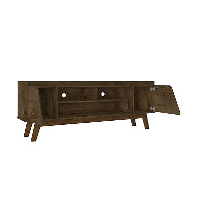 MANHATTAN COMFORT Marcus Mid-Century Modern 5-Shelf TV Stand