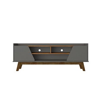MANHATTAN COMFORT Marcus Mid-Century Modern 5-Shelf TV Stand