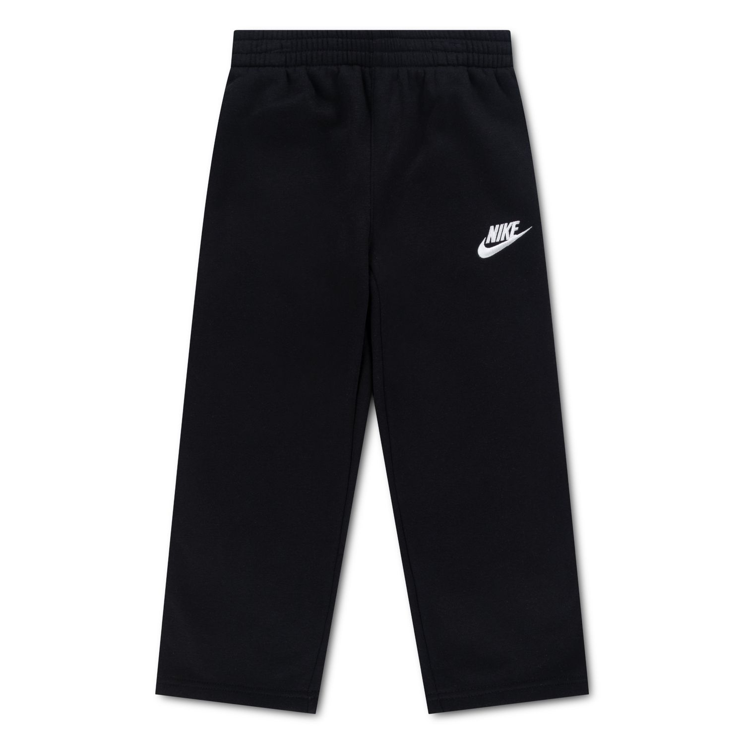 Детские брюки Nike Futura Loose Wide Leg Sweatpants, цвет: Чёрный — фото 1