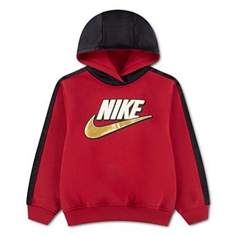 Boys 4-7 Nike Frosted Futura Fleece Graphic Hoodie