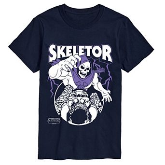 Big & Tall Masters Of The Universe Skeletor Castle Greyskull Graphic Tee