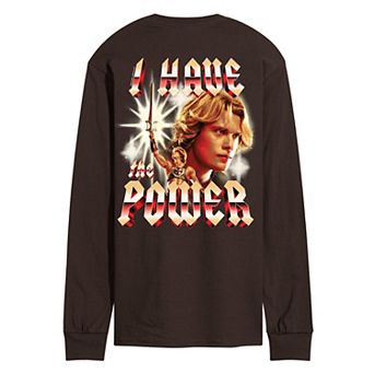 Men's Masters Of The Universe He-Man Long Sleeve Graphic Tee
