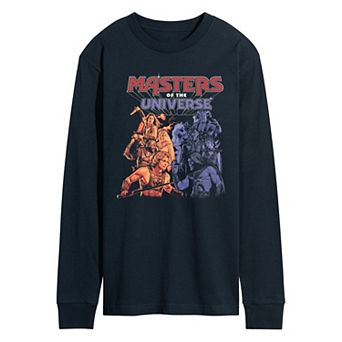 Men's Masters Of The Universe Heroic & Evil Warriors Long Sleeve Graphic Tee
