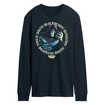 Men's Masters Of The Universe Skeletor Insults Long Sleeve Graphic Tee