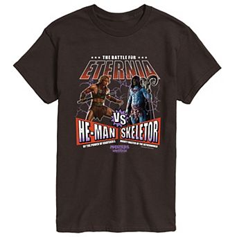 Men's Masters Of The Universe He-Man Vs Skeletor Graphic Tee