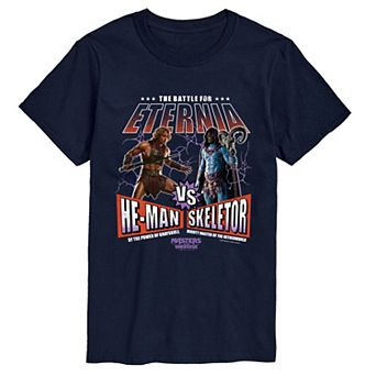Men's Masters Of The Universe He-Man Vs Skeletor Graphic Tee