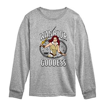 Boys 8-20 Masters Of The Universe Teela Warrior Goddess Long Sleeve Graphic Tee