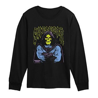 Boys 8-20 Masters Of The Universe Skeletor Punk Long Sleeve Graphic Tee