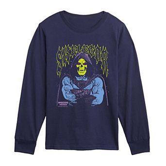 Boys 8-20 Masters Of The Universe Skeletor Punk Long Sleeve Graphic Tee