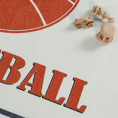 SUPERIOR Basketball Non-Slip Washable Kids Rug