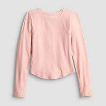 Girls 7-16 FLX Wander Seamed Long Sleeve Tee