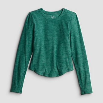 Girls 7-16 FLX Wander Seamed Long Sleeve Tee